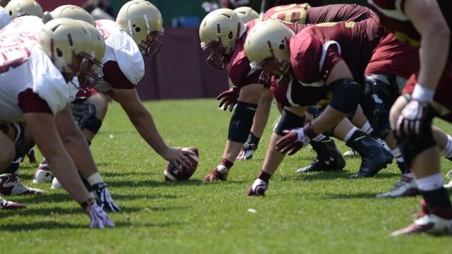 Boston College football opened its preseason camp today on Shea Field, getting ready for the 2014 season and the opener against UMass.