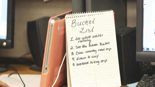 Should We Kick The Bucket Lists?