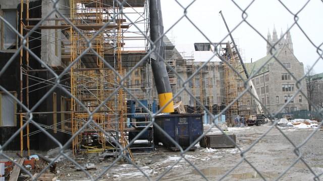 Constant Construction Has Brought Dorms, Offices, And Outdoor Spaces To Campus