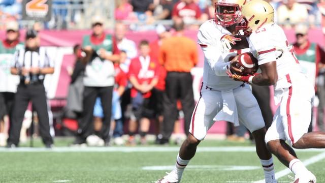 BC's Mixed Run Game Dominates UMass