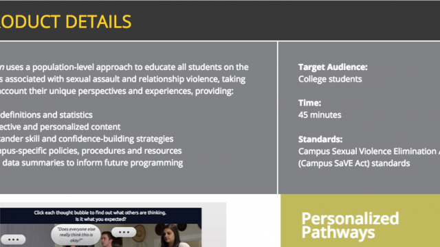 Haven Program Stresses Students' Role In Preventing Sexual Assault On Campus