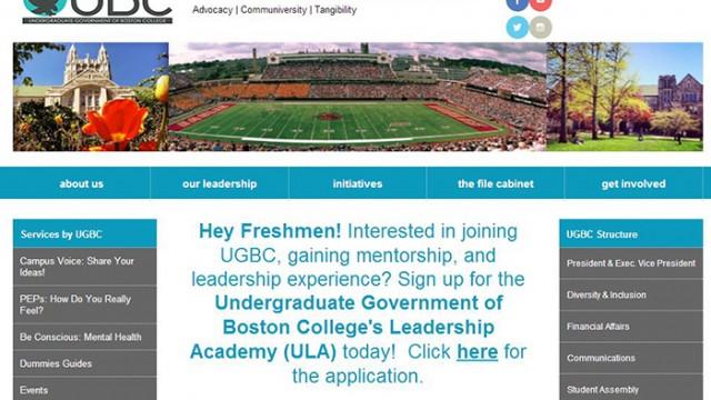 UGBC Redesigns Website, Expands Transparency