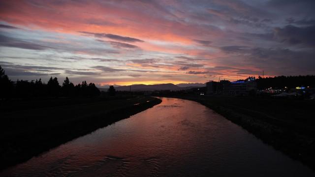First Sunset In France