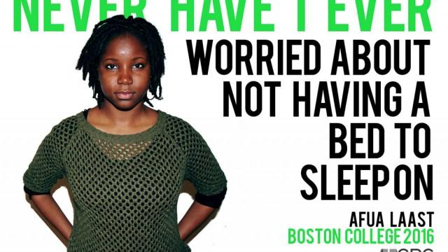 UGBC has enacted a photo campaign to raise awareness of different privileges students face.