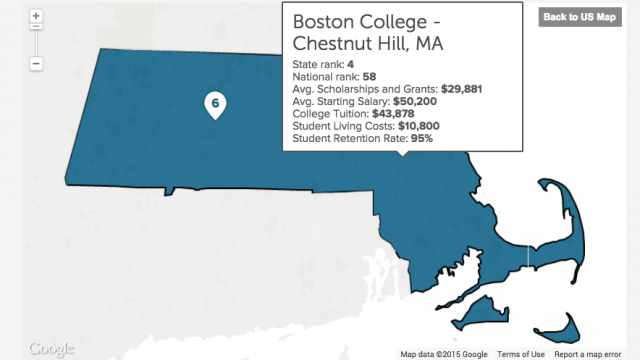 BC Ranked Fourth In Massachusetts For 'Best Value' By Data Analyst Group