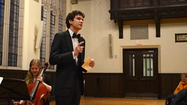 The piano, violin, and cello trio captured the majestic essence of Beethoven's "Archduke" in Gasson 100 this weekend.