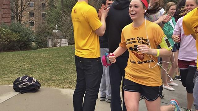 Junior Melanie Logan Nears Marathon Fundraising, Training Goals