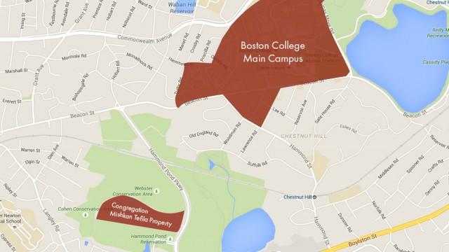 Boston College Acquires 24 Acres in Chestnut Hill Owned By Boston's Oldest Synagogue