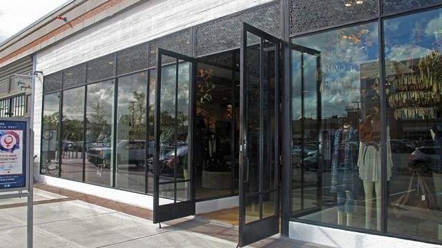 The bohemian clothing retailer recently joined the Chestnut Hill Square community. 