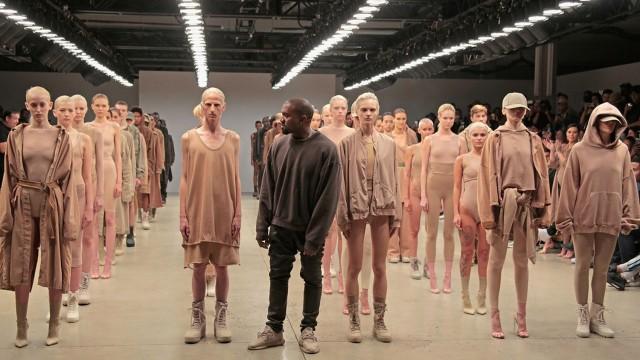 Kanye West Angers Fashion Industry's Elite With 'Yeezy II' Show