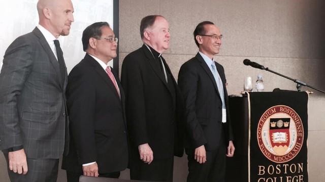 A Gathering Of The University Community In Asia