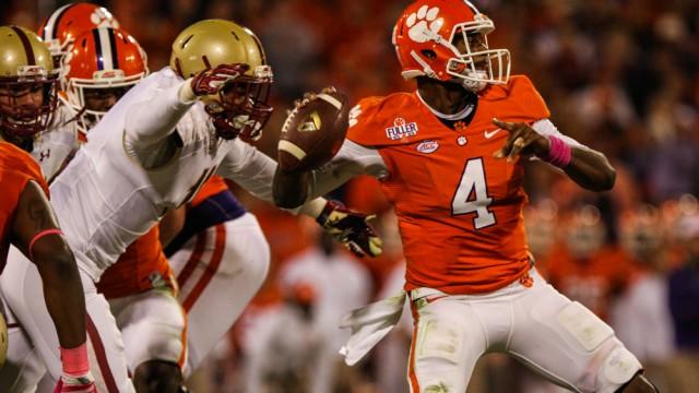 Deshaun Watson, Clemson Pick Apart BC Secondary In Loss