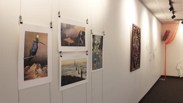 On The Second Floor Of Carney, A Showcase For Student And Faculty Art