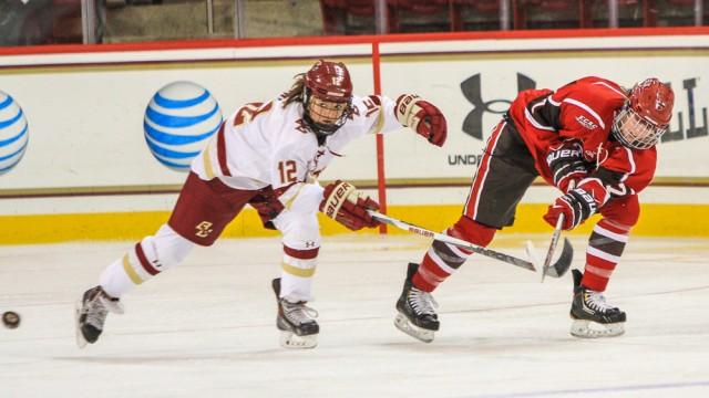 Eagles Roll Along In 7-4 Win Over St. Lawrence