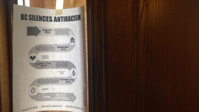 'Eradicate BC Racism' Publicizes Provost Office's Rejection Of Poster On Race
