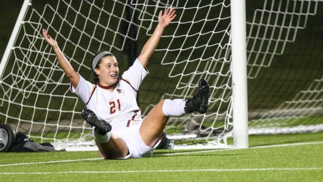 Meehan Breaks BC Career Goals Record In Win Over Pitt