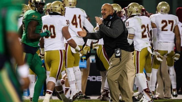 Addazio, Eagles Find Hope In Shamrock Series Defeat