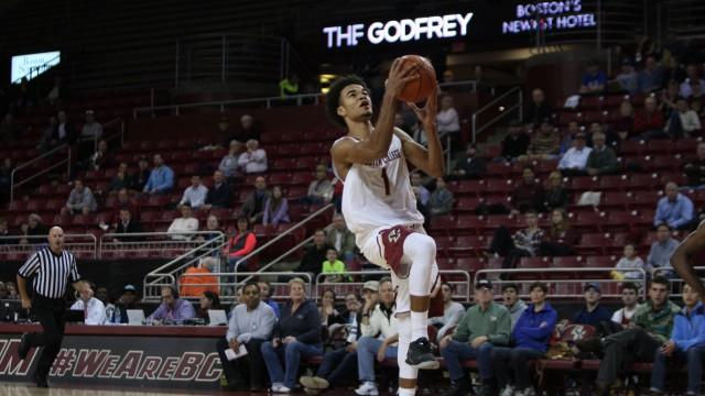 Robinson's First Half, Carter's Second Lifts BC Over Blue Devils