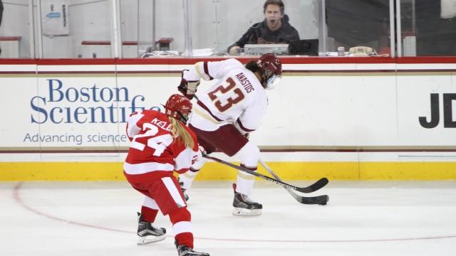 Carpenter Scores OT Winner Against BU In Eagles' First Test Of Season