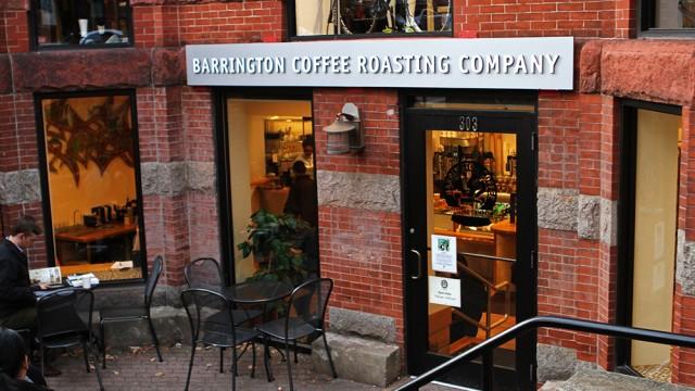 Barrington coffee is straight up, and its menu reads more like an ingredient list than a typical coffee shop menu. 