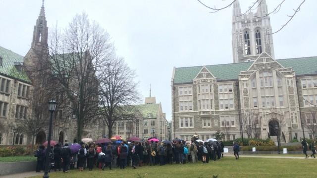 LIVE BLOG: Boston College Students Stage 'Blackout' In Solidarity With Mizzou