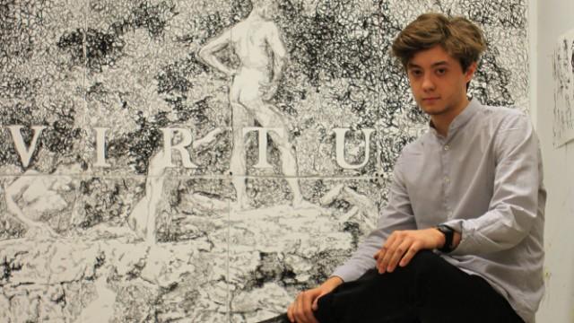 “Go to the MFA when your teachers tell you too, don’t just look at images online. Go to First Friday. There’s free wine. Really, there’s just free alcohol.”