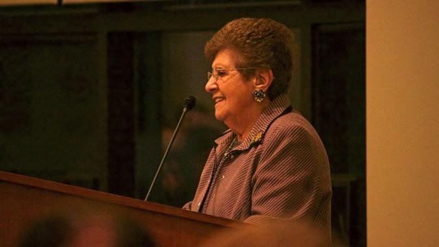 At Rena Finder's Talk, A Story Of Holocaust Survival and Oskar Schindler