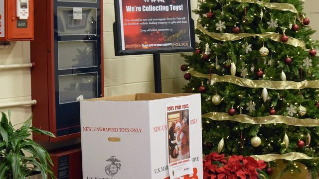 BCPD And BC Rec Team Up To Spread Holiday Spirit With Toys For Tots Drive