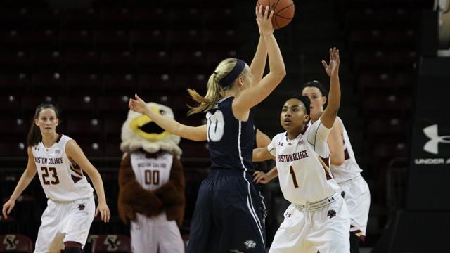 Team Effort Keeps Eagles Hot Against New Hampshire