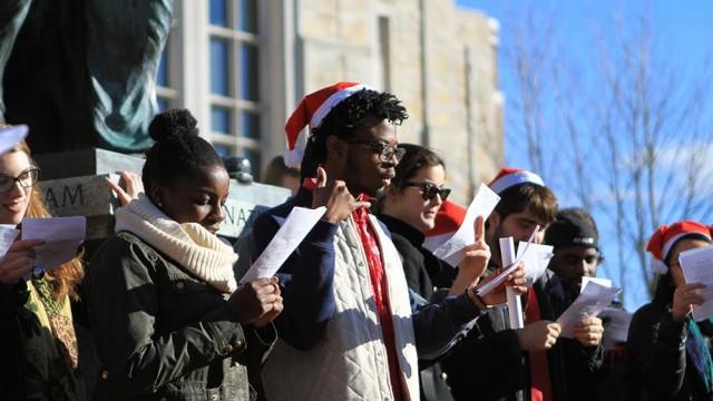 Eradicate Distributes Flyers As Part Of '12 Days Of Boston College Racism'