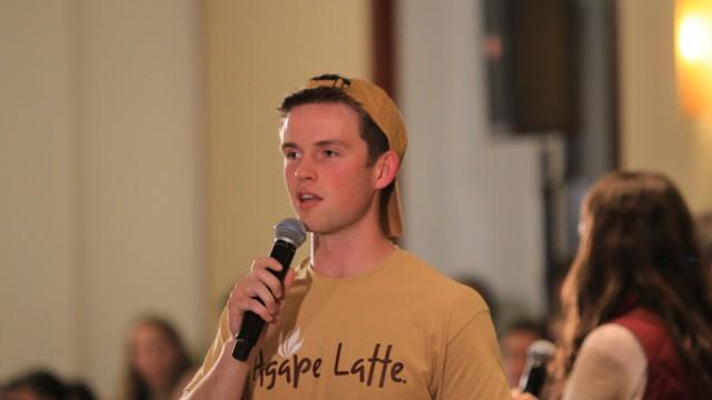 "Love Yourself:" Devino to Speak at Agape Latte's First Event This Semester