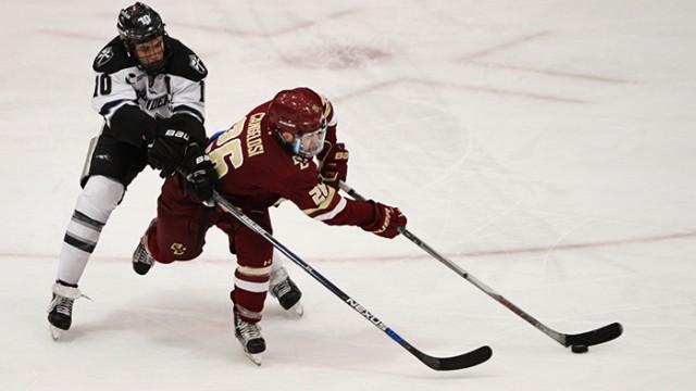 Austin Cangelosi takes a shot