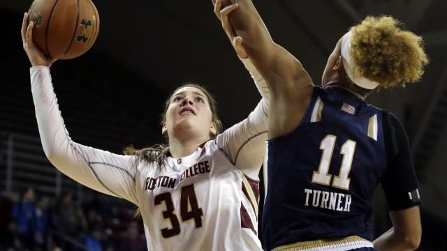 Mariella Fasoula goes for a layup