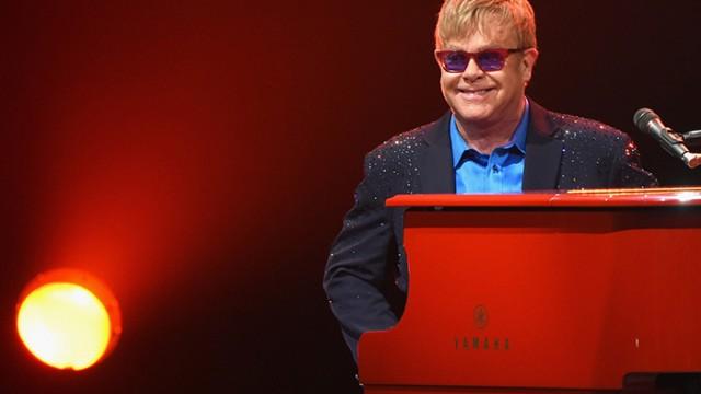 LOS ANGELES, CA - JANUARY 13: Elton John performed songs from his new album Wonderful Crazy Night out February 5, as well as classic hits, on January 13th at the Wiltern in Los Angeles.   Larry Busacca/Getty Images for Island Records/AFP
