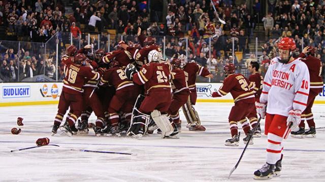 Boston College Wins 20th Beanpot Title on Alex Tuch OT Goal