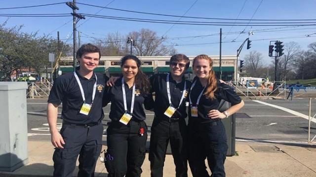 BC EMS Crew on Marathon Monday