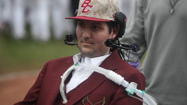 With Pete Frates' No. 3 hanging permanently on the wall, and the legend himself in attendance, the Eagles didn't disappoint with a comeback victory over the Demon Deacons. 