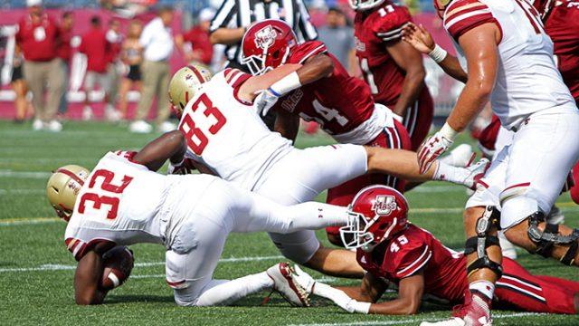 Football Looks to Build on UMass Win Against Hokies in Blacksburg