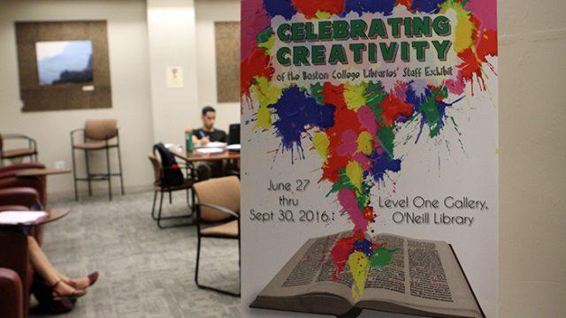 Library Staff Exhibit Fosters Creativity, Knowledge Outside the Shelves