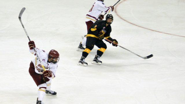 The Eagles killed off eight of the nine power plays they faced, but men's hockey beat reporter Michael Hoff believes that's still far too many. 