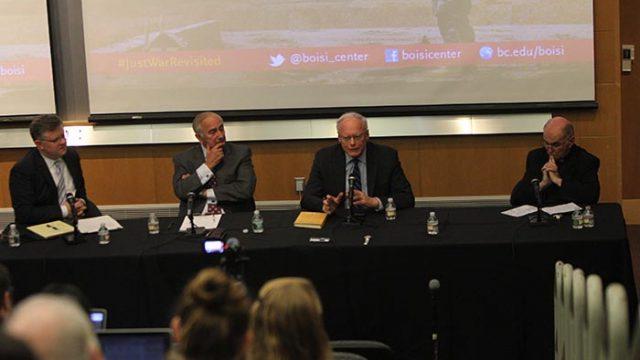 A General, an Ambassador, and a Reverend Walk Into a Panel on Just War