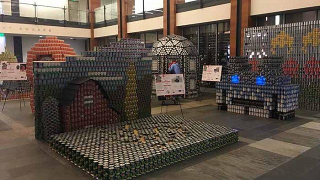 At Canstruction, Boston Architects Transform Cans Into Art