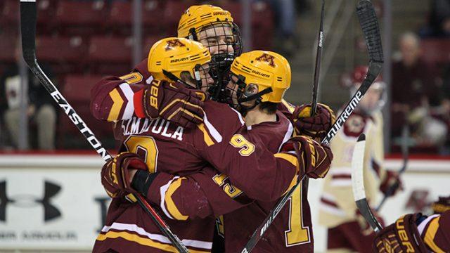 Boston College struggled to generate offensive pressure against Minnesota. It got worse when the Eagles lost Ryan Fitzgerald. 