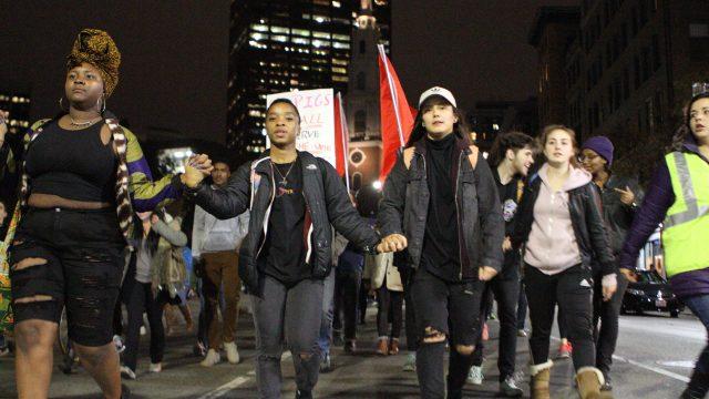 trump protest