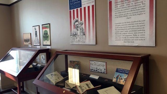 Campaigns and Cartoons Exhibit