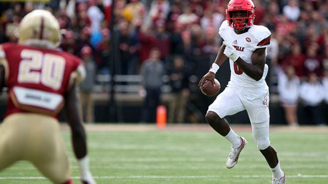 Lamar Jackson Airs It Out for Kodak Black Against BC