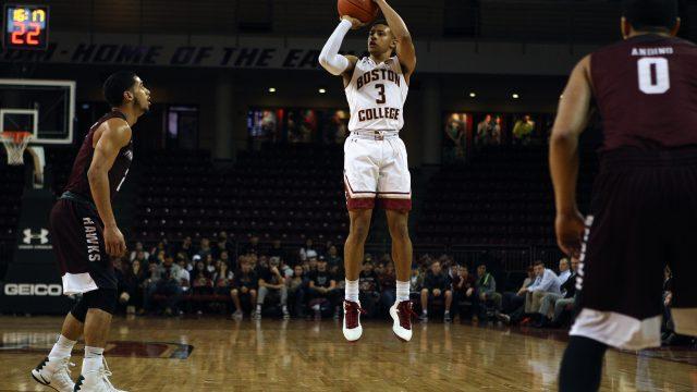 BC Catches Fire From Deep vs. Dartmouth