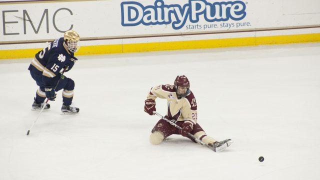 Notebook: Three Different Lines Score in BC's Victory Over the Irish