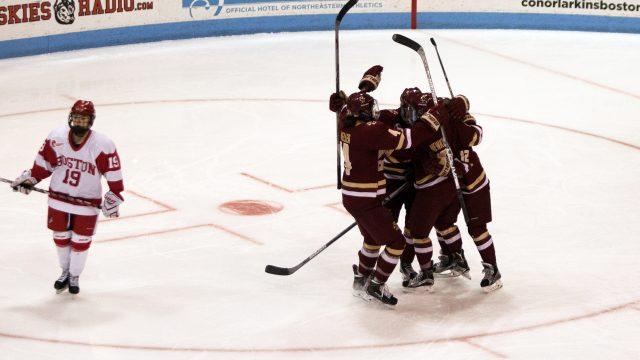 Lonergan Caps Off Third-Period Resurgence in First Round of Beanpot Play