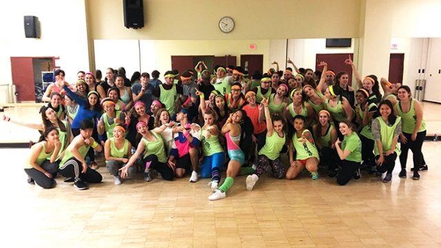 Neon, Aerobics, and Leg Warmers Mark Plex's '80s Day